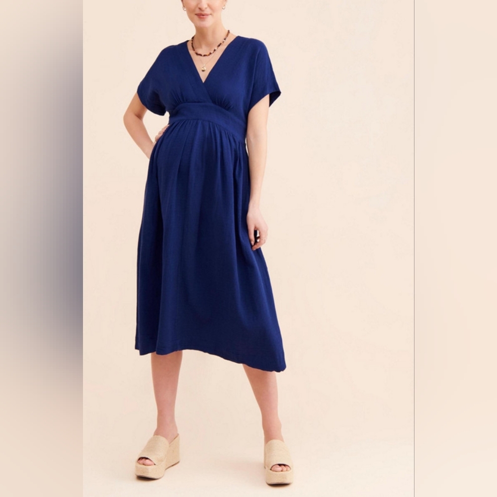Hatch the Carolina dress in navy, 1 (small)